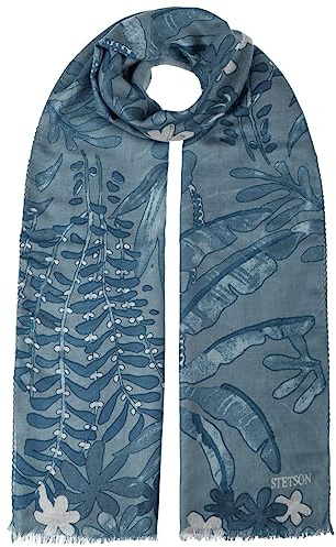 HATTSHOPPEN Botanicals Sommarsjal Halsduk Blommigt monster Handarbete Dam Var Sommar