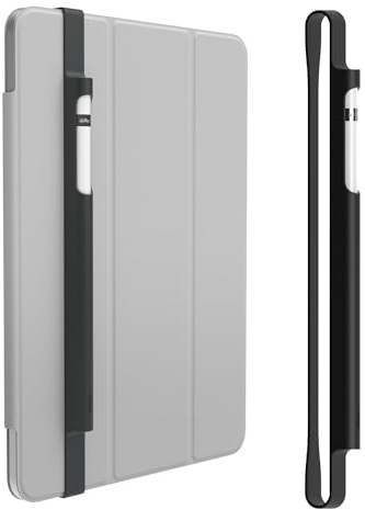 elago Silikon-Stifthalter für iPad/Apple Pencil | Kompatibel mit iPad/iPad Air/iPad Pro 11/12.9 und Apple Pencil Pro/2/1/Apple Pencil (USB-C), Premium-Silikon (Schwarz)
