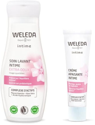 WELEDA - Soin Lavant Intime Extra-Doux 200ml + Crème apaisante Intime 30ml
