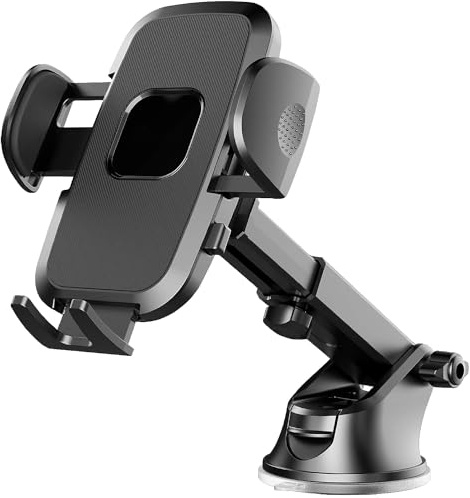 AMPLE Car Phone Holder Mount, Phone Mount for Samsung Galaxy S26/S26 Plus/S26 Ultra/S25/S25+/S25 ULTRA/S25 EDGE 5G Car Dashboard Windshield Air Vent 3 in 1, [360°Suction Cup] Phone Holders