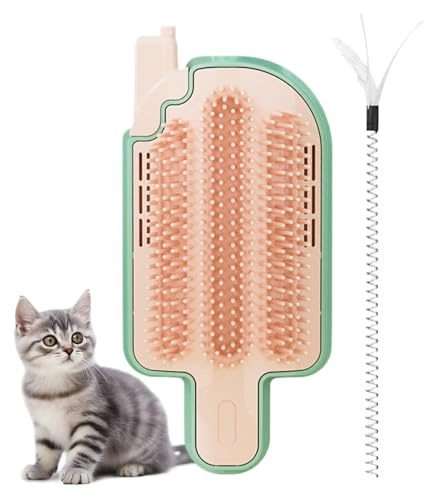 Katzenhaarpinsel, Katzenpinsel mit Katzenminister Kätzchen Groomer