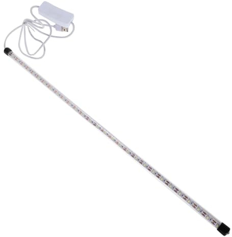 LED Lecksuchleuchte für Saxophon, Klarinette und Flöte, 50cm mit Schalter | Flexible Lichtleiste, Hohe Helligkeit, Tragbar, für Werkstatt und Backstage, Weiß, Abs und Metall Zufälliger Stil