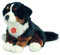 Teddy Hermann 92871 Hund Berner Sennenhund 29cm, Kuscheltier, Plüschtier mit recycelter Füllung