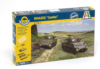 Italeri 510007520 - 1:72 M4A3E2 Jumbo, 2 Stück