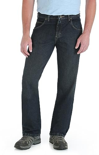 Wrangler Jeans de Mezclilla de Corte Recto para Hombre Big Rugged Wear, Unión, 54W x 30L