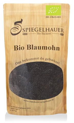 Bäckerei Spiegelhauer Deutscher Bio Blaumohn 1 kg Mohnsamen