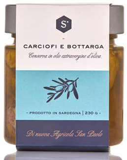 6 x 230 gr - Carciofi sardi spinosi in olio extravergine di oliva, realizzati a Villacidro dalla Nuova Agricola San Paolo