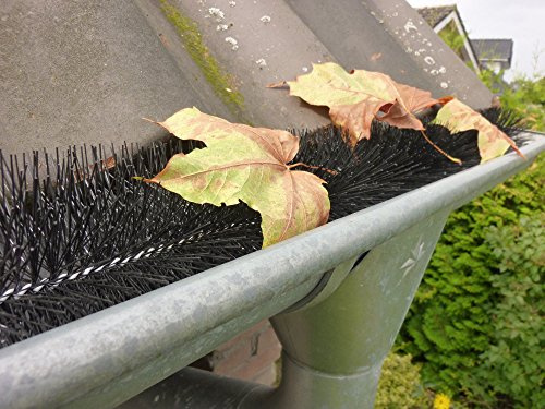 6m Rinnenraupe Ø15cm Laubschutz Dachrinnenschutz Marderschutz Laubabwehr