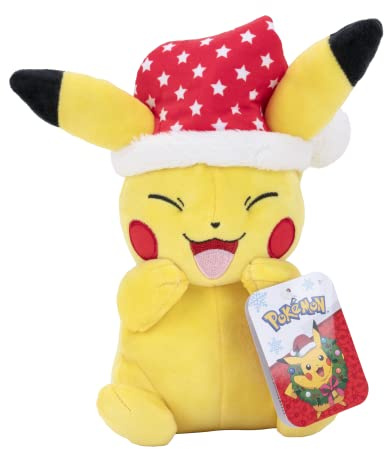 Pokémon Zomer Plüschfigur Pikachu, 20 cm, sehr weich