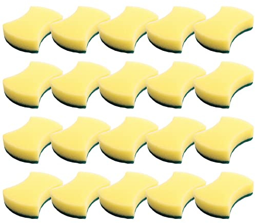 EGmoda 40 spugne per la pulizia della cucina, del bagno, dell'autolavaggio, spugnette