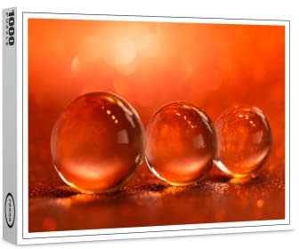raxxa Premium-Puzzle | DREI Wasserperlen | 1000 Teile