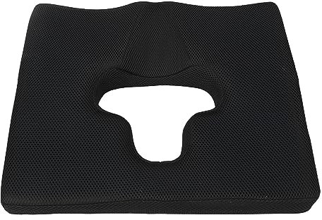 T-förmiges Schaumstoffkissen mit Öffnung, Waschbares Anti-Dekubitus-Kissen, Atmungsaktives Faserkissen, Dreieckiger Gel-Memory-Schaum-Sitz mit Geneigter Ebene für ältere Menschen mit Behinderungen Ode