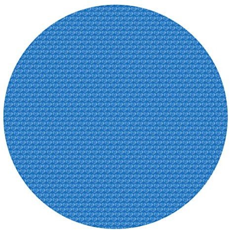 Yeory Solar Swimming Pool Cover 8ft Round Thermal Heart-shaped Foam Film Covers for Inground Above Ground Swimming Pool, Pool Cover 10ft