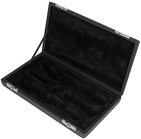 Hoement Leichte Oboen Tragetasche aus Pu mit Metall Druckverschluss Verschleißfest und Große Aufbewahrungsbox für Oboe für Reisen und Schutz
