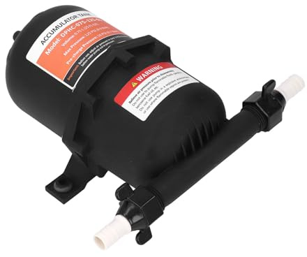 Druckspeicherbehälter, Wasserdruck-Akkumulatortank 0,75L Maximale 125PSI 1/2MNPT-Anschluss Akkumulatortank Ausgleichsbehälter