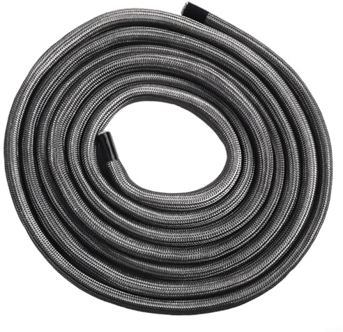 Yuanpgky Corde d'étanchéité autocollante pour cheminée, ruban d'étanchéité de rechange pour poêle et cheminée, corde de four, joint de porte, cordon d'étanchéité de four, colle à feu pour four (3