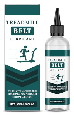 GNAUMORE Silikonöl Laufband Öl,Reines Silikon Laufbänd Schmiermittel mit Anwendungstuben,Reduziert Reibung,Lärm ＆ Verschleiß,Geeignet für Alle Laufbänder,100ML