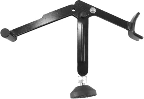DUZEPA Motorcycle Wheel Stand Motorcycle Maintenance Stand Portable Rear/Front Wheel Lift Adjustable Height for Chain Cleaning