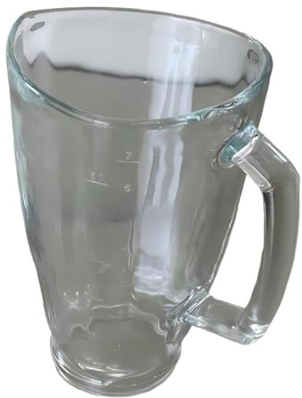 Vaso De Vidrio For Trituradora De Hielo, Compatible Con BRAUN MX2050 JB3060 4184 4186, Repuestos De Jarra Mezcladora De Vaso De Licuadora