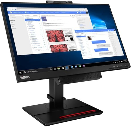 Lenovo All in One PC Kit Computer Desktop Schermo ThinkCentre TIO 22 Gen4 PC M920q Tiny, Processore Core i5-8400T, Memoria Ram 16GB, Disco SSD 512GB, Webcam, Win 11 (Ricondizionato)