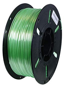 3D-Drucker-Filament aus SILK-PLA-Kunststoff, 1,75 mm, 1-kg-Spule, Aventomin Green, Grün