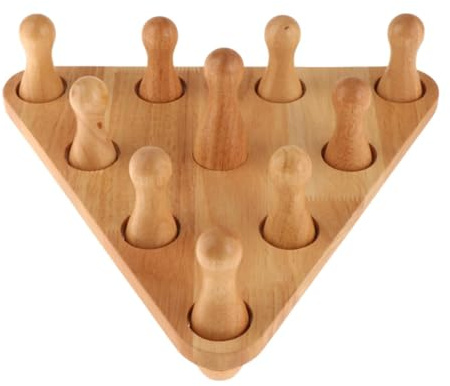 Qianly Gioco di Bowling per Birilli da Bowling Shuffleboard da 10 Pezzi per Giochi di attività Sportive