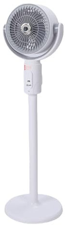 Sxhlseller Wiederaufladbarer Standventilator mit 4000mAh-Akku, einstellbare Höhe und Geschwindigkeit, geräuscharmer USB-Bodenventilator mit Fernbedienung für den Einsatz im Freien im