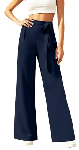 Pantalon Femme Large Jogging Lin Jean Jupe Longue Hiver Robe Chic Et Elegant Elastique Tailleur pour Mariage Ample Grande Taille Fluide Grossesse Ensemble Haute Velours Cotele en Blanc Vetement