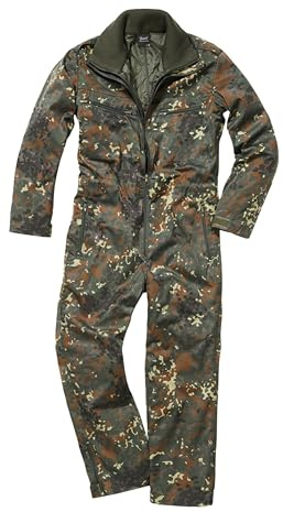 Brandit Panzerkombi Einteiler Winter-Overall - incl. herausnehmbarem Thermo-Unterziehkombi, Gr.3XL, fleckarn