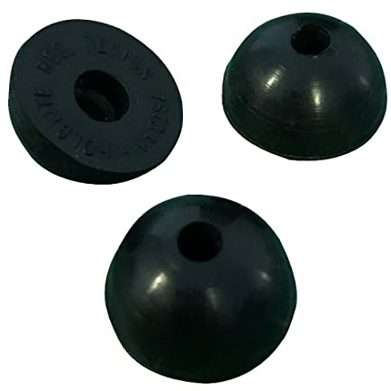 Merriway BH02809 (3 Pcs) Dome Holdtite Tap Washer, 13mm (1/2 inch) - Pack of 3 Pieces