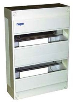 HAGER Petit distributeur 2 rangées 26 m IP30 gd213d gd213d