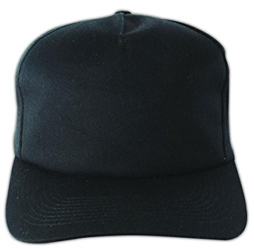 Occunomix V410BK Baseball Style Bump Cap, Polyethylene Insert, Black