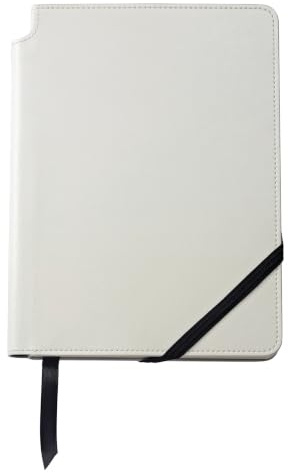 Cross Medium Premium linjerad dagbok - Klassisk vit (16 x 21 cm)