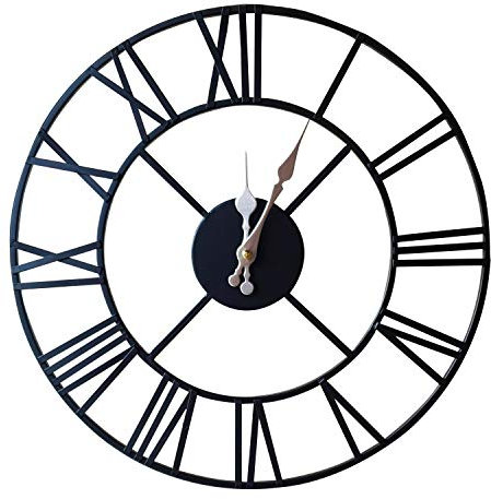 Klass Home Collection Garden Clocks Outdoor Waterproof Wall Clock and Garden Clock