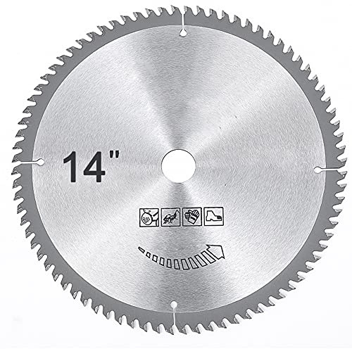 Hoja sierra circular Hojas de sierra de acero aleado Hoja sierra circular TCT 350mm x 2.2mm x 60/80/100/120T x 30mm diámetro interior para discos de corte de madera circular,350 * 3.0 * 60t