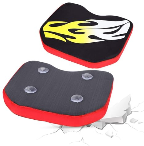 Cyrank Cojines Gruesos para Asiento de Bote, cojín de Asiento cómodo, cojín de Asiento de Kayak con Ventosa para Barco de Pesca de Canoa de Kayak, cojín de Asiento de Pesca para Acampar al Aire Libre