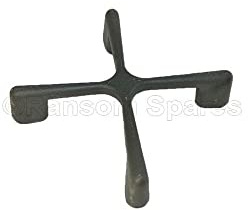 sparefixd Cast Iron Hob Pan Support to Fit Zanussi Oven