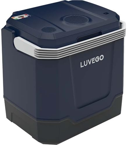 Luvego Kühlbox 12v - Thermobox, 32L, Elektrisch, Kühlung und Heizung, Eco-modus, mit Zigarettenanzünder-Anschluss