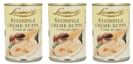 Lacroix Steinpilz-Creme-Suppe 3x400ml