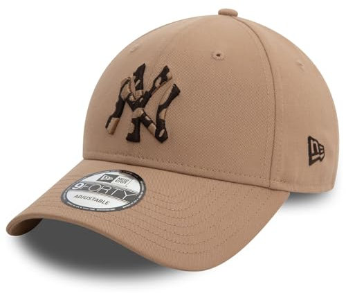 New York Yankees Seasonal Infill 9Forty Two Tone Auburn Brown