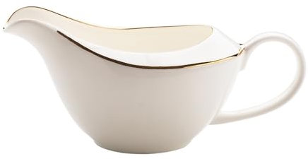 DTACBNEUZ Gravy Boat Western Steak Special Gold Rimmed Juice Bucket Bone China Sauce Bucket Juice Cup Flavor Juice Cup Milk Cup Boat Saucer