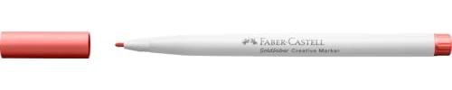 Faber-Castell Goldfaber Creative Marker Rundspitze 1.5mm Spitze Farbe 521 Wassermelone Zeichnen Kreativ Lettering Skizzieren DIY Upcycling Färben Marker Stift für viele kreative Kunstprojekte