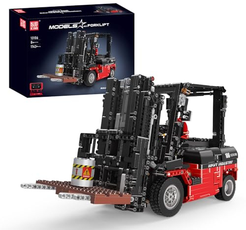 Mould King MOC 13106 - Kit di montaggio per carrello elevatore, giocattolo da regalo per adulti (1.719 pezzi)