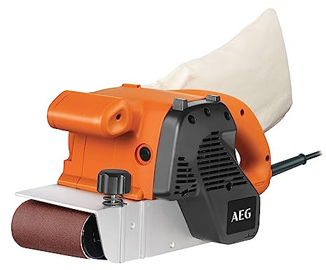 AEG Levigatrice con Cavo Nero e Arancione 1100 W