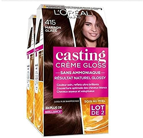 L 'Oréal Paris Casting Creme Gloss Haarfarbe, Ton in Ton, ohne Ammoniak, 2 Stück