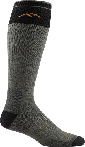 Darn Tough Over The Calf Extra Cushion Socks - Men's Forest Medium