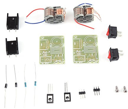 Trasformatore alta Tensione, Akozon 2 Set Modulo Generatore di Impulsi ad Alta Tensione 15KV Modulo ad Elettrico Super Inverter Modulo Bobina di Accensione Parti Smontate