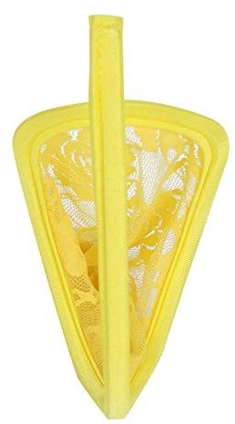 HKJK Elegante Ropa Interior de los Hombres C-String Bikini Thong Skets Encaje Floral Brownpants (Color : Yellow, Size : One Size)