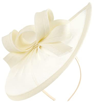 LALAFINA Eleganter Retro Fascinator Zylinderhut Damen Haarclip Leichtes Material Einheitsgröße Kopfschmuck Für Hochzeit Teeparty Cocktailveranstaltungen