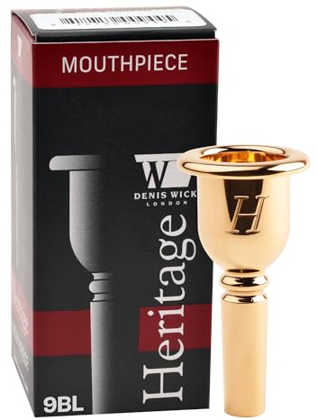 DENIS WICK Heritage Mundstück Posaune vergoldet 9BL (ADW 3180G-9BL)